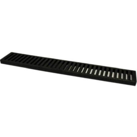 Homestead 243-1 2 ft.Channel Grate; Black HO567828